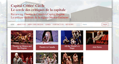 Desktop Screenshot of capitalcriticscircle.com